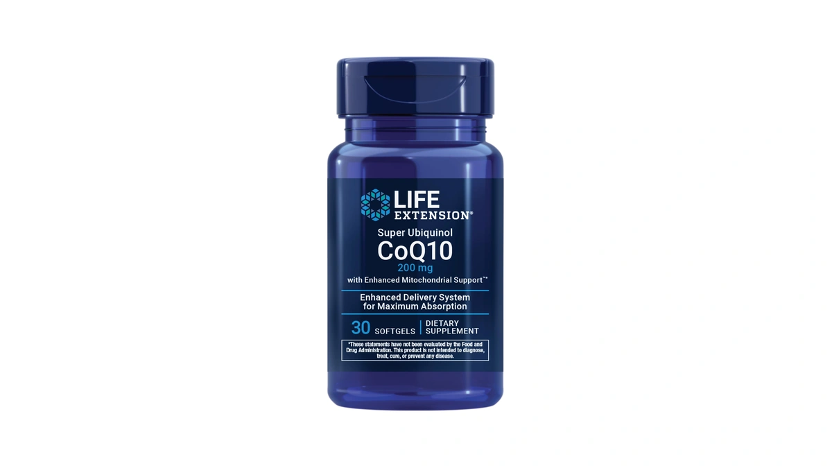 Life Extension Super Ubiquinol Coq10 With Enhanced Mitochondrial Support β