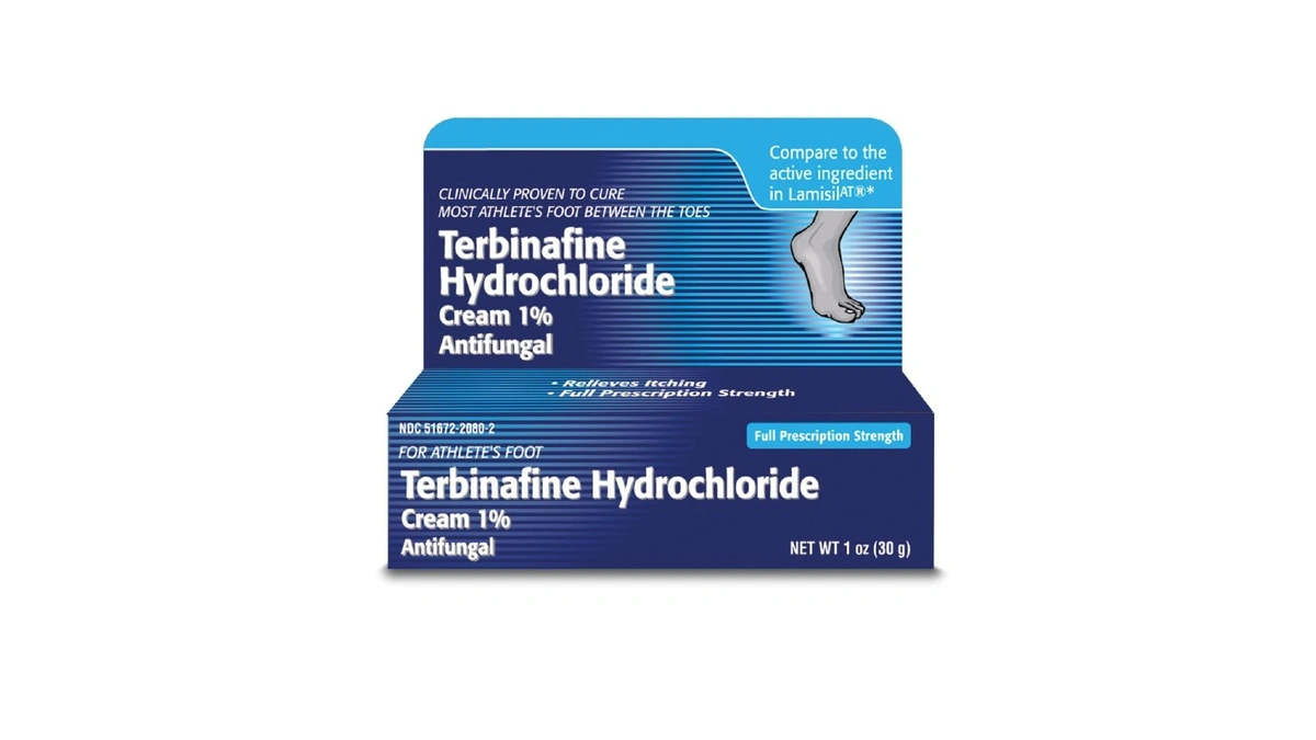 Taro Terbinafine Hydrochloride Antifungal Cream 1% - Athletes Foot Cream