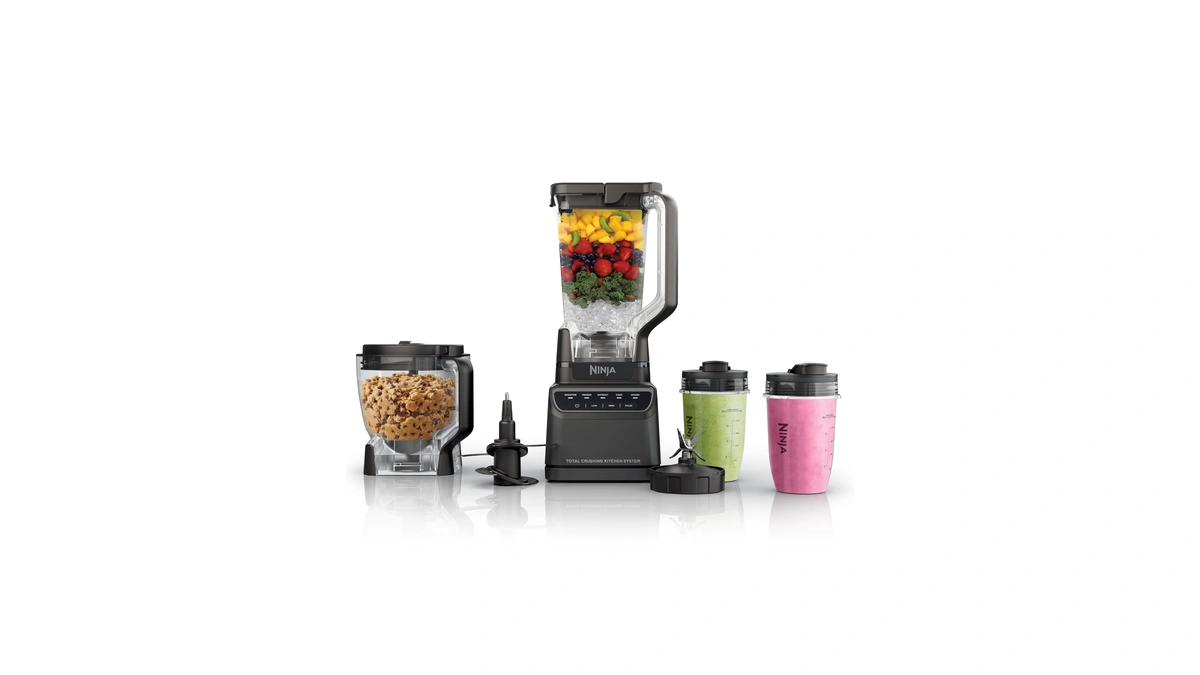 Ninja Kitchen System | All-in-one For Smoothies, Frozen Drinks, Veggie