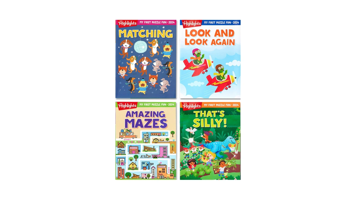 Highlights For Children My First Puzzle Fun 2024 Puzzle Books