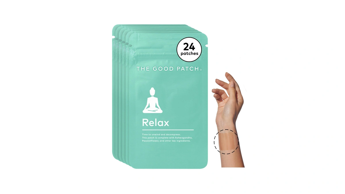 The Good Patch Relax Patches, To Unwind And Decompress, Natural
