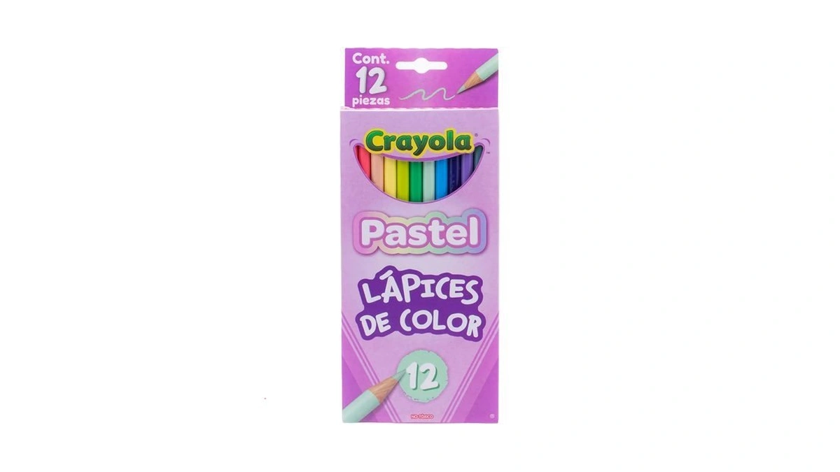 Crayola Pastel Colored Pencils, Nontoxic Coloring Pencils For Kids &