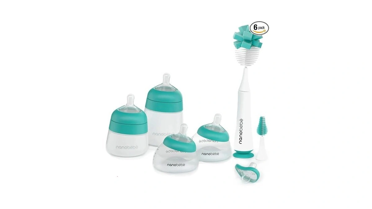 Nanobebe Breastmilk And Silicone Baby Bottle Ultimate Set Gen 2,