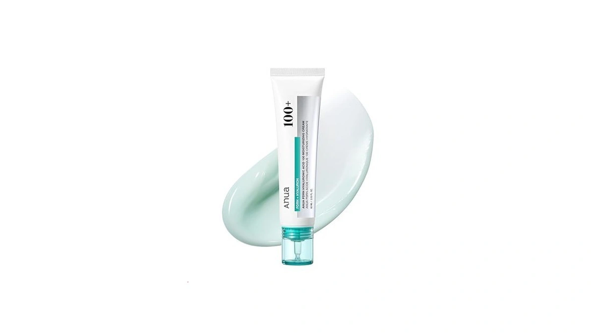 Anua Pdrn Hyaluronic Acid 100 Moisturizing Cream, Lightweight, Non-greasy Hydrating