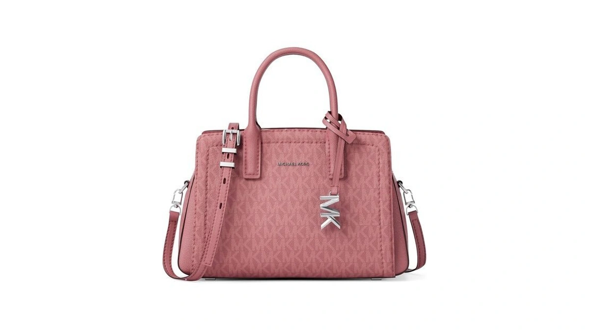 Michael Kors Laila Extra Small Crossbody Bag, Silver-tone Hardware/signature Coated