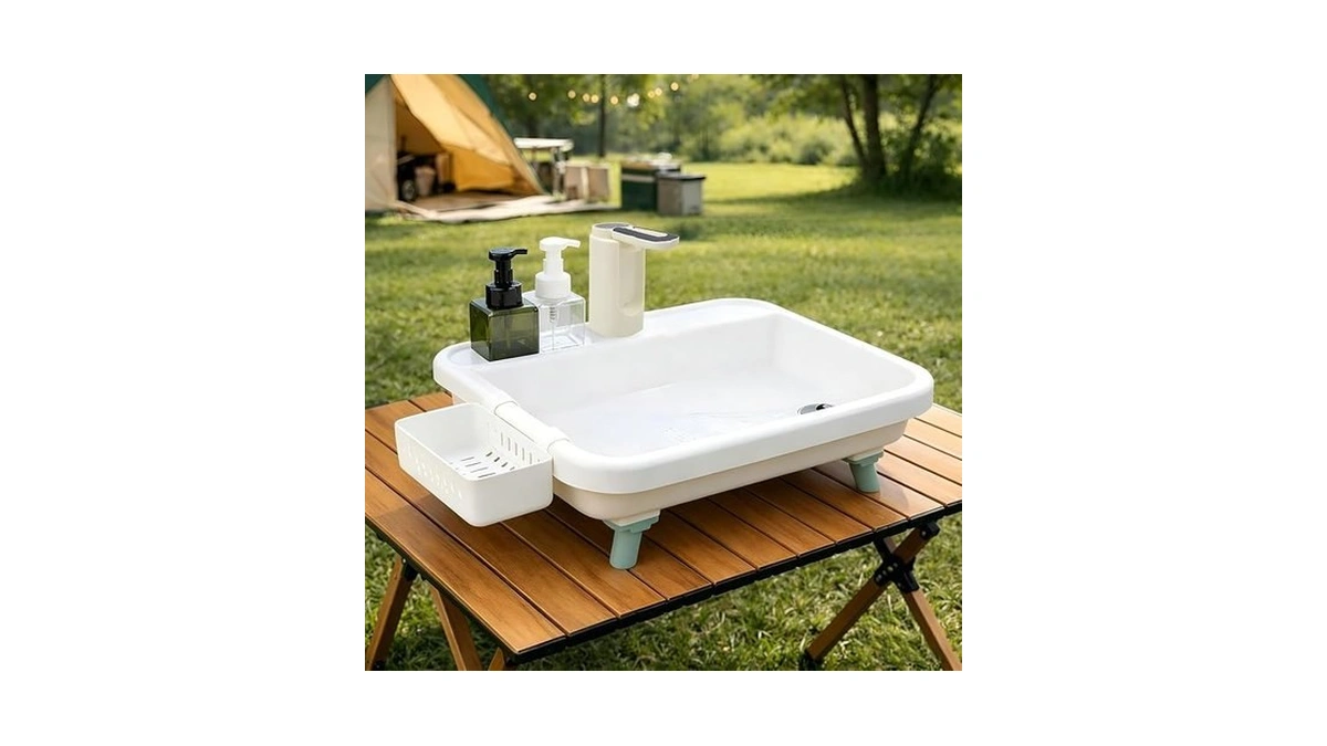 Shgxjjnb Portable Sink, Portable Sink Hand Wash Station With Electronic