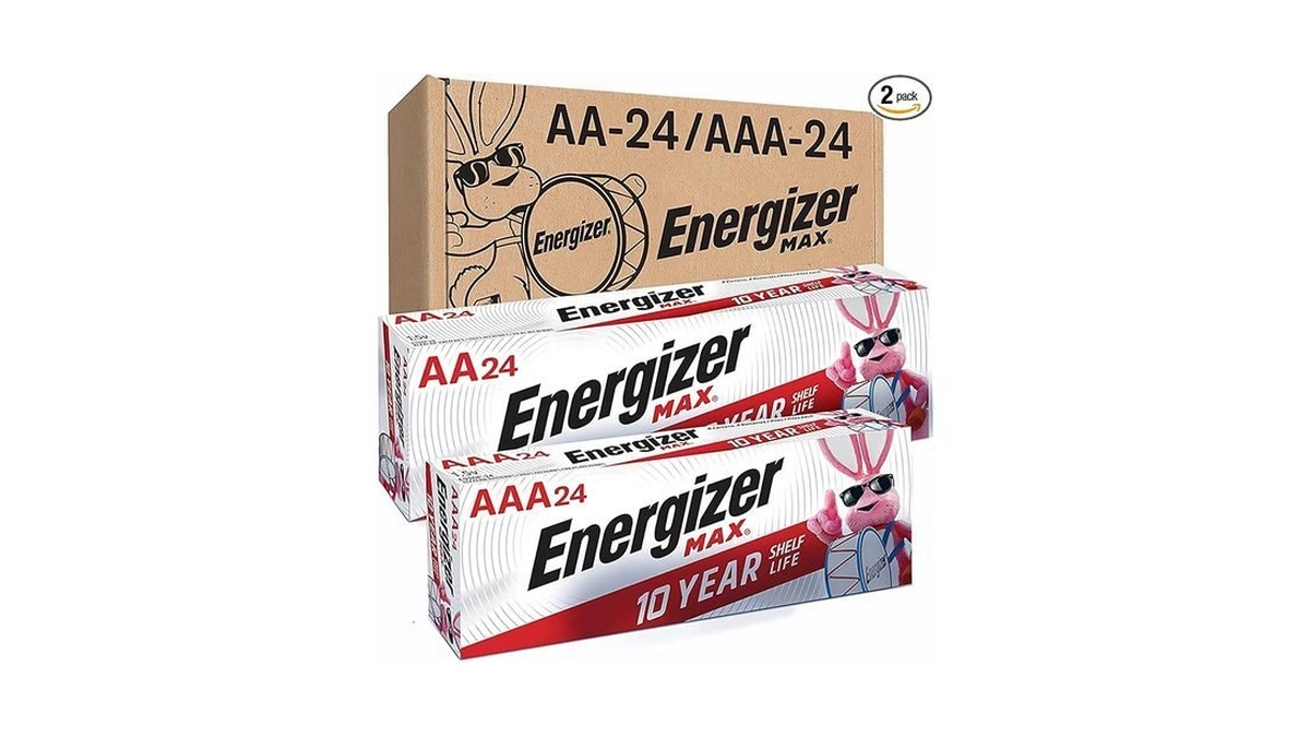 Energizer Aa And Aaa Batteries, 48 Count, Combo Pack Contains