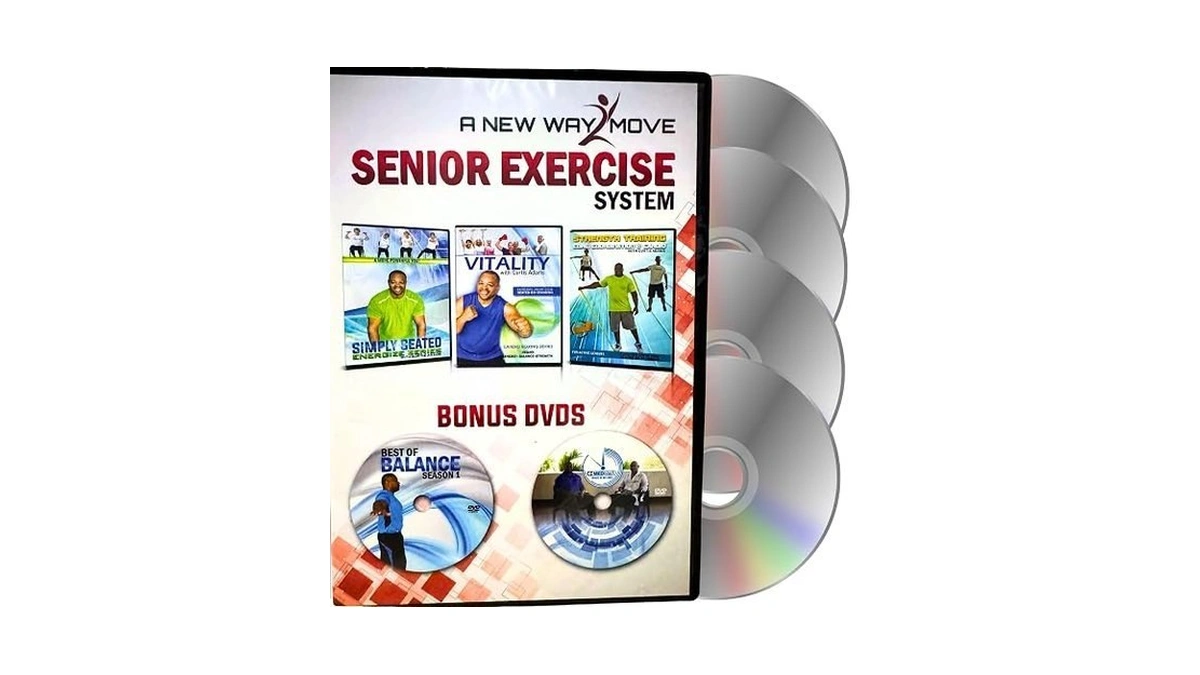 Premium, Senior Exercise Dvd System- 5 Dvds. All Exercise For