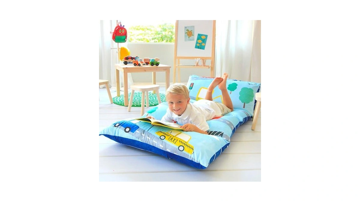 Butterfly Craze Floor Pillow Case - Versatile Lounge Seat &
