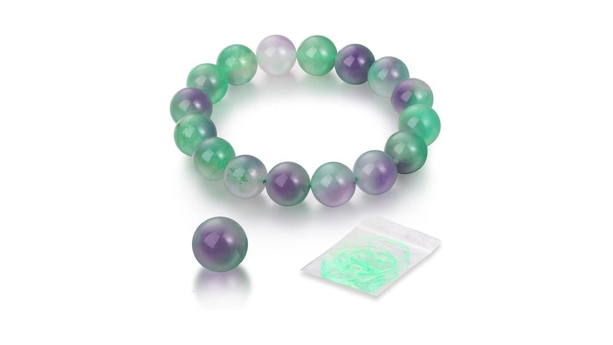 Handmade Natural Jade Beaded Bracelet For Women & Men –