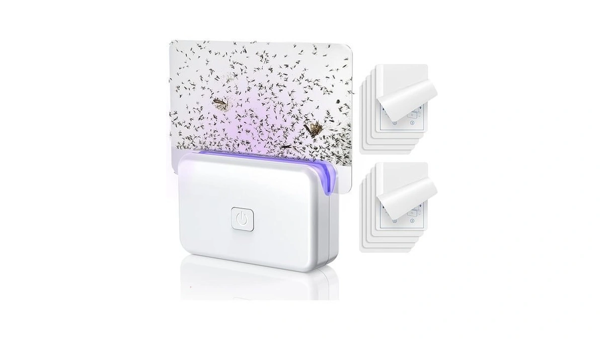 Lfsys Fruit Fly Traps For Indoors (1 Device+10 Refills) Plug