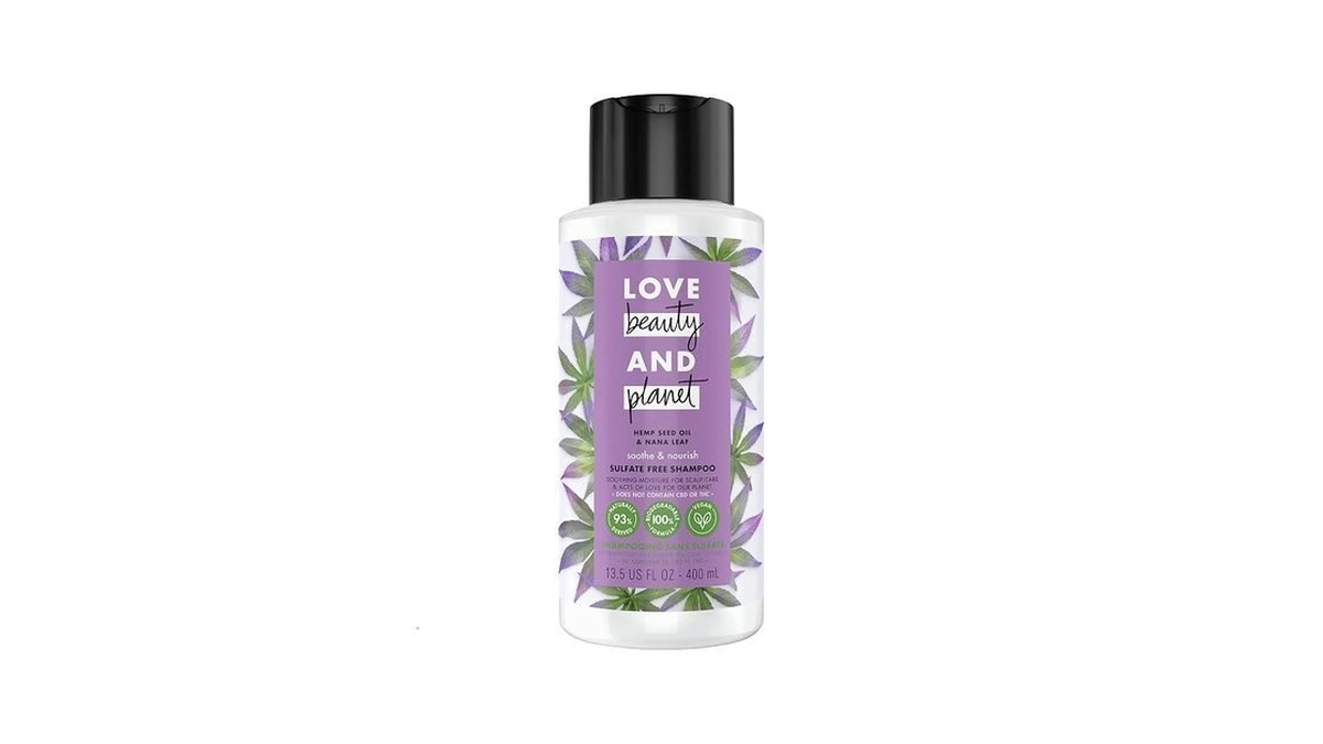 Love Beauty And Planet 100% Biodegradable Shampoo Soothe & Nourish