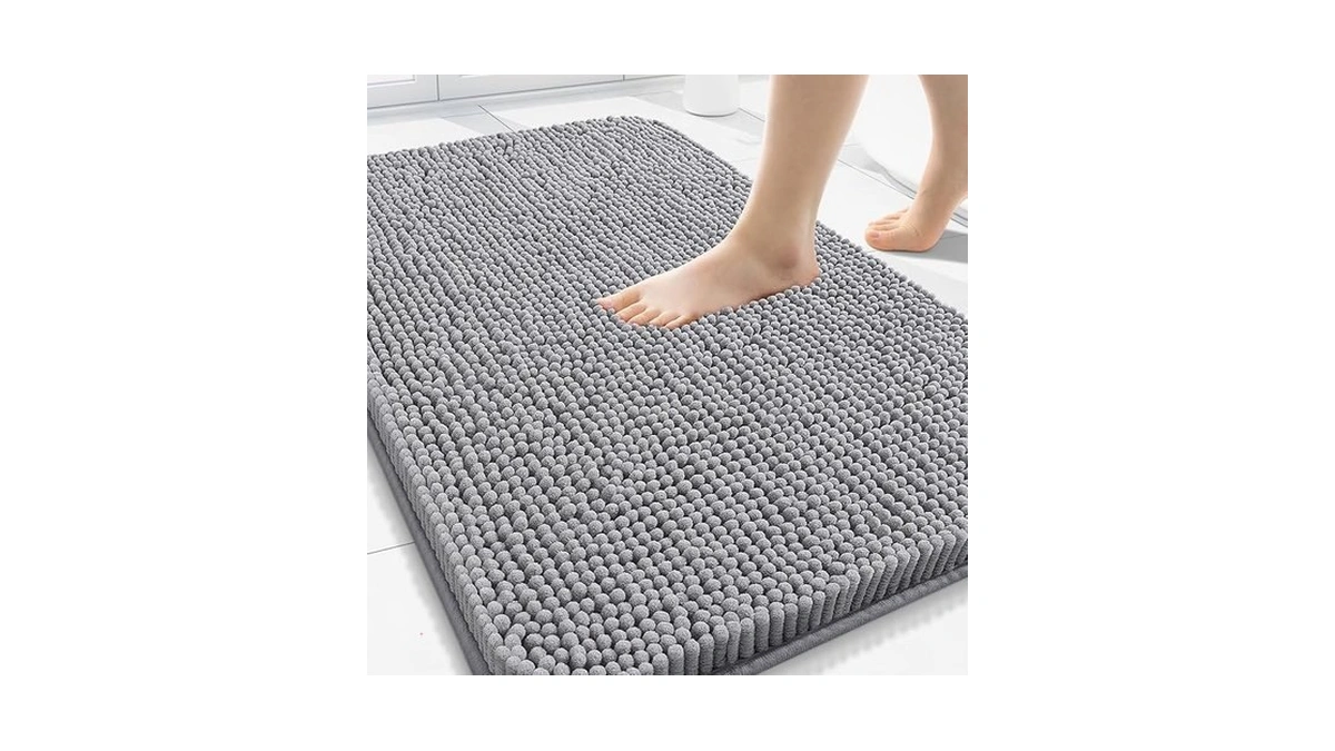 Arotive Bathroom Rugs 30x20, Extra Soft Absorbent Shaggy Chenille Bath