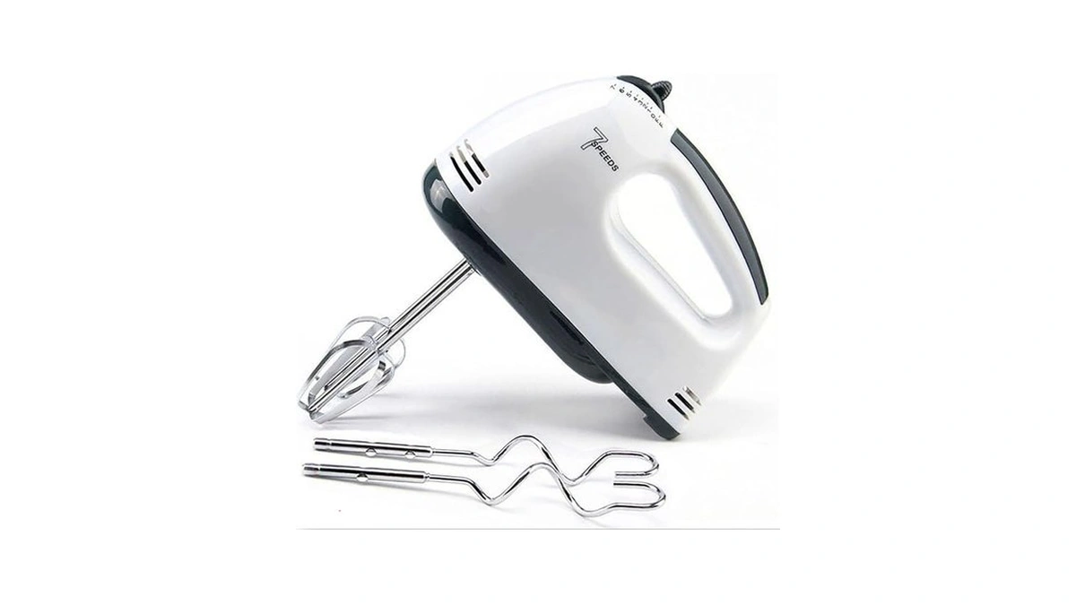 Electric Hand Mixer, 7 Speed Egg And Flour Automatic Mixing