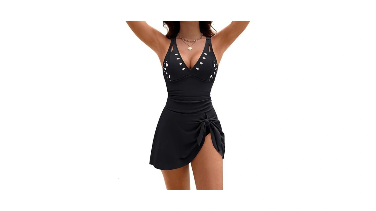 Bmjl Tummy Control Swimsuits For Women Ruched Flattering Cute Bathing