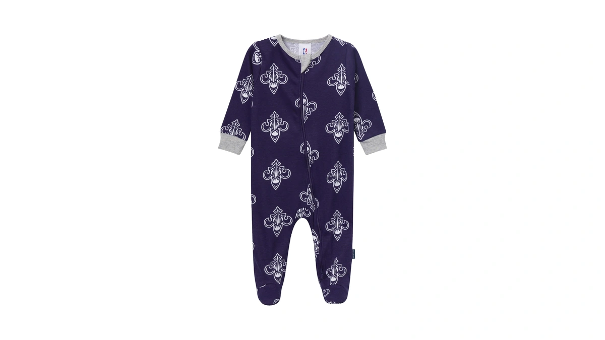 Gerber Unisex Baby Nba Team Sleep 'n Play, New Orleans