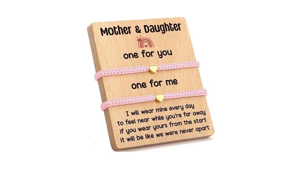 Wzhenaini Mother Daughter Bracelets Mommy And Daughter Birthday Gifts Mom