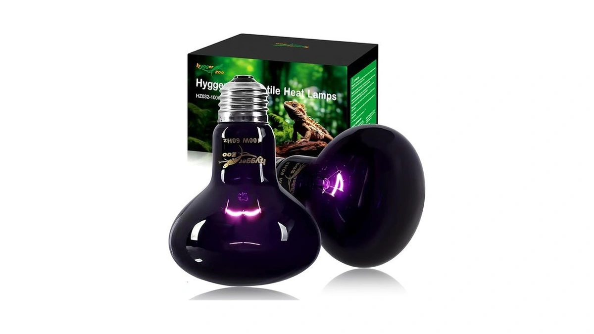Hygger Zoo 100w Reptile Night Light Bulb – 2-pack Moonlight