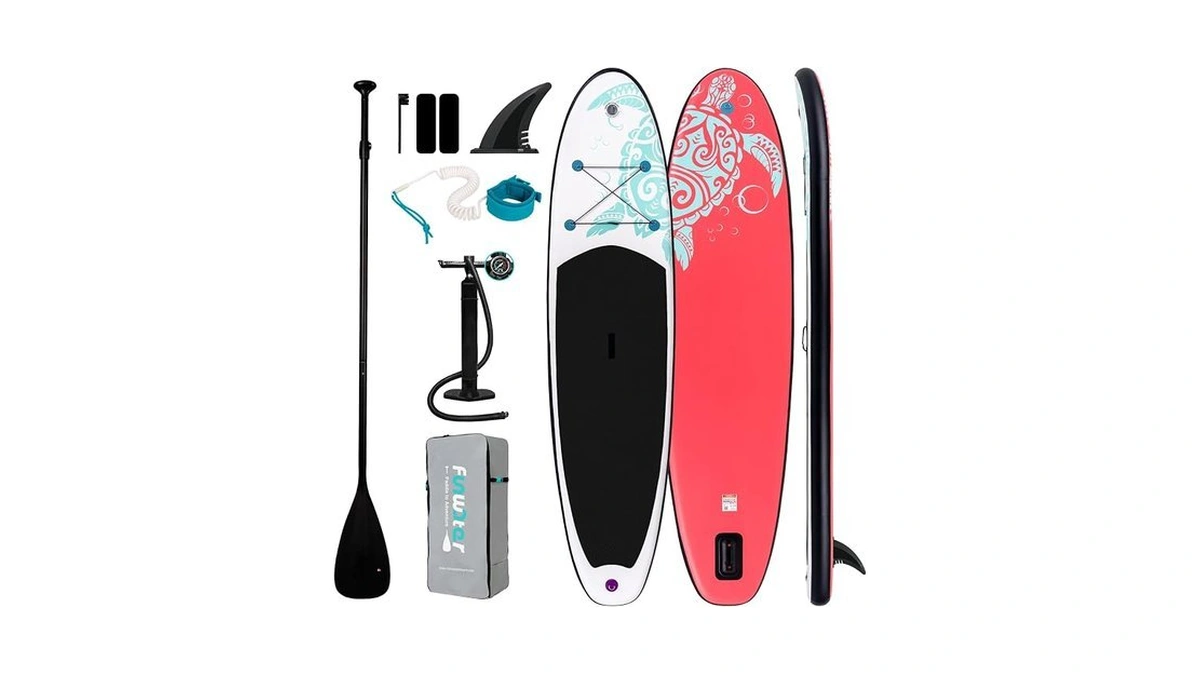 Funwater Inflatable Stand Up Paddle Board With Premium Sup Paddleboard