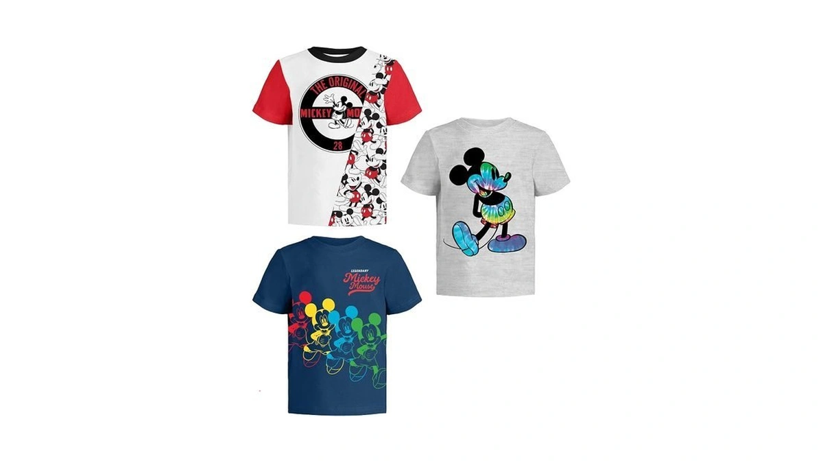 Disney Mickey Mouse Shirt For Kids (boys Clothes) Fantasia Tshirt