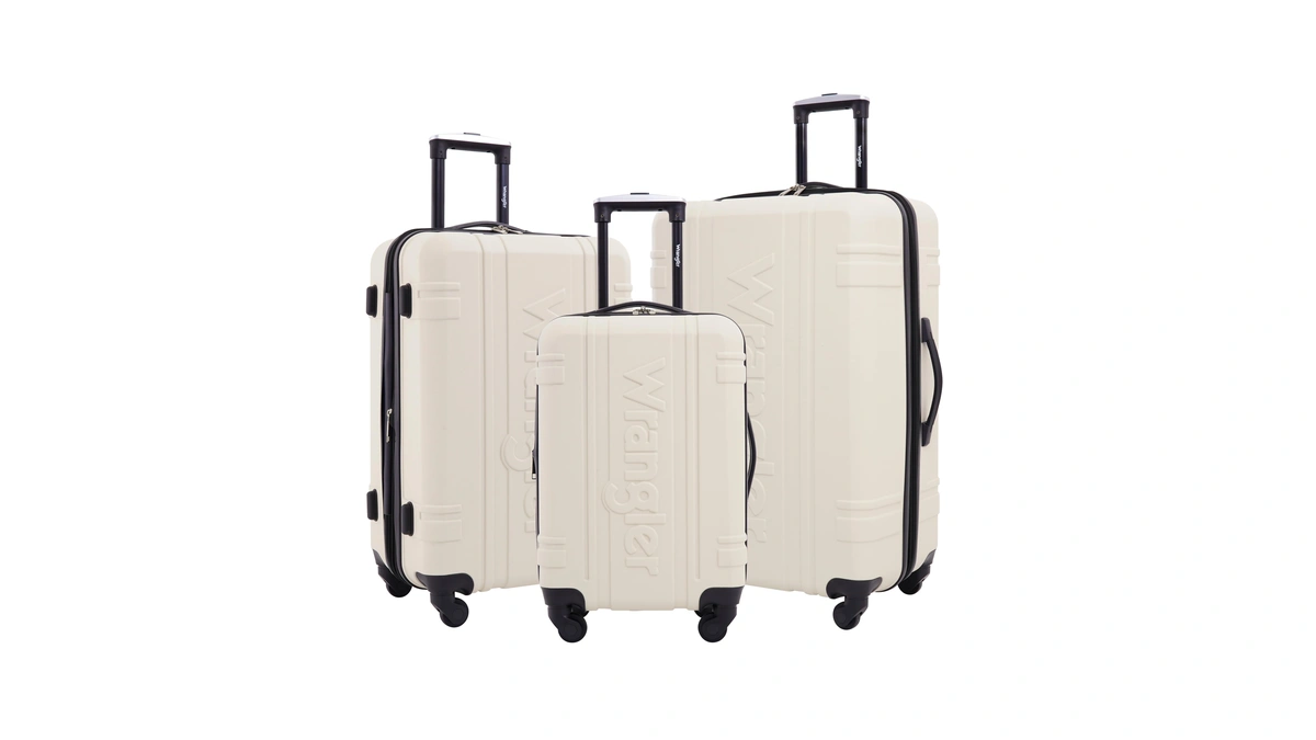 Wrangler 3 Piece Astral Travel Luggage Set, Fog