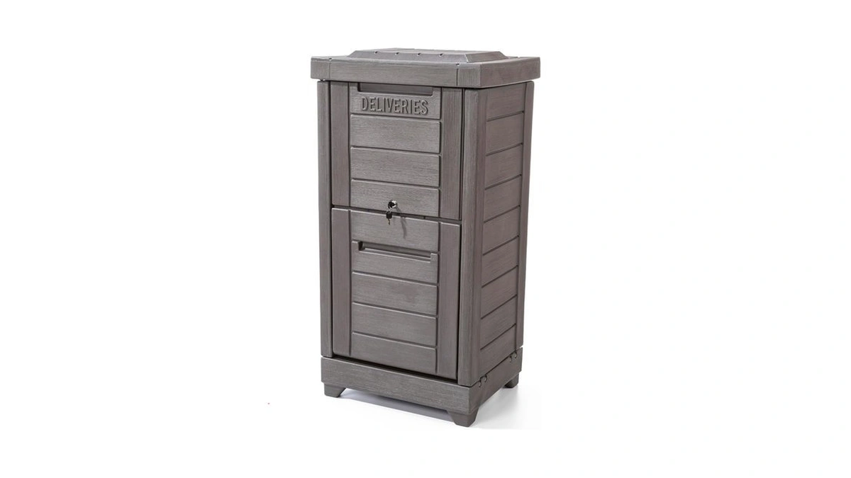 Step2 Lakewood Package Delivery Box, Large Capacity Outdoor Parcel Drop