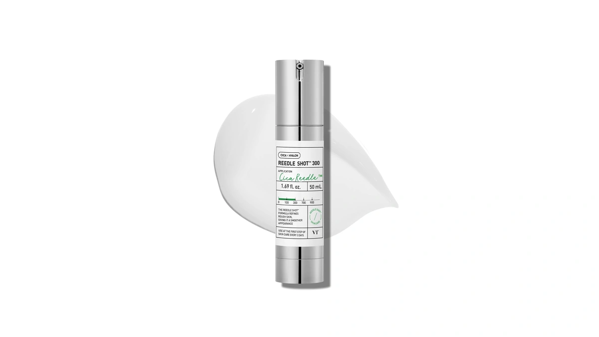 Vt Cosmetics Cica Reedle Shot 300, Advanced Night Exosome, Microneedling