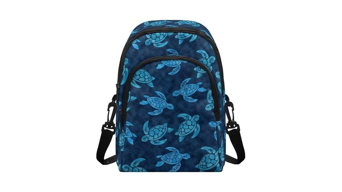 Yaosyuorus Phone Bag Purse Wallet Crossbody Bag Turtle Print Lightweight