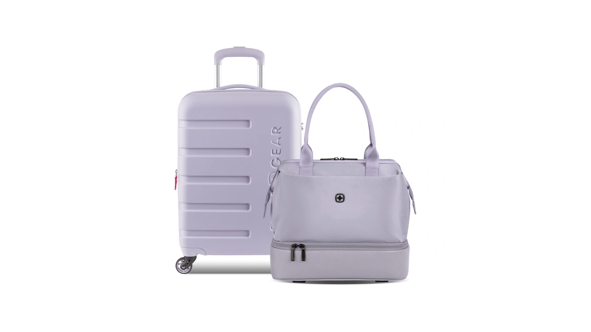 Swissgear Signature Hardside Expandable Carry-on Spinner & Mini Weekender Tote