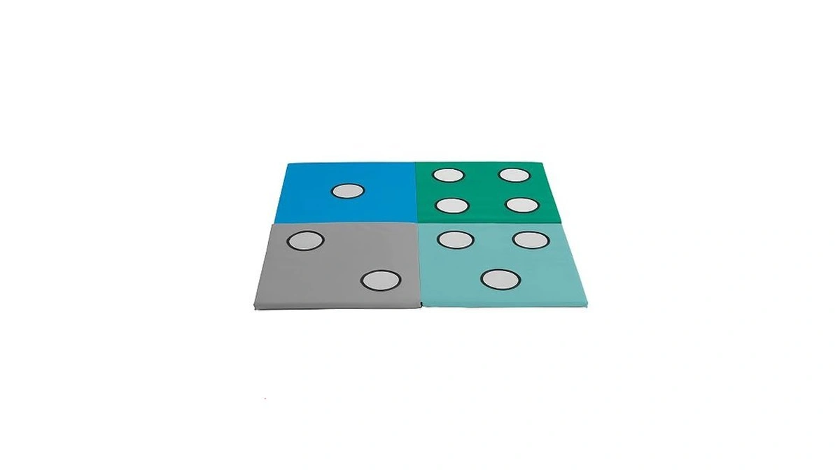 Ecr4kids Softzone 123 Look At Me Activity Mat With Mirrors,