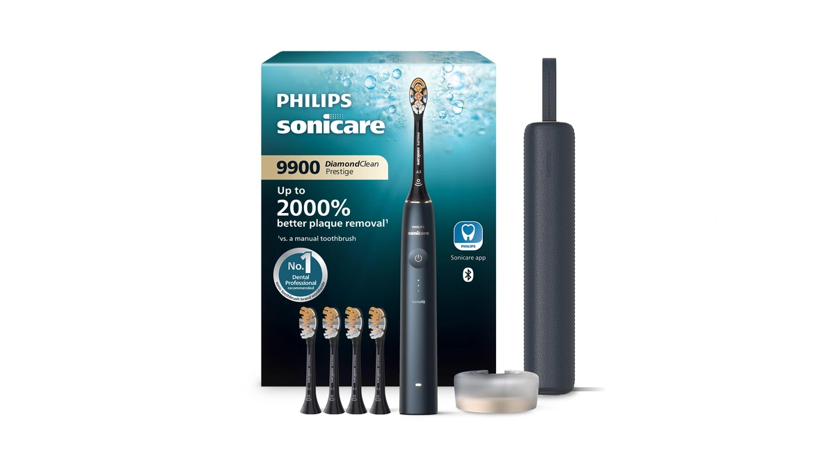 Philips Sonicare Diamondclean 9900 Prestige Electric Toothbrush - With Senseiq