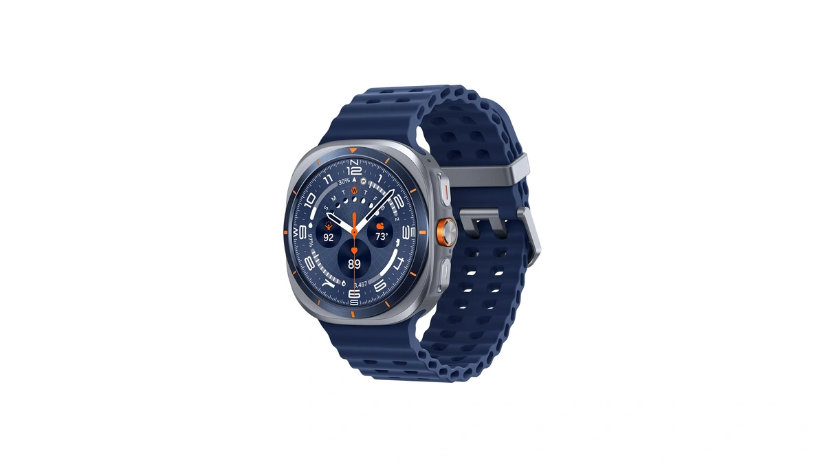 Samsung Galaxy Watch Ultra (2025) 47mm Lte Smartwatch, Titanium Casing,