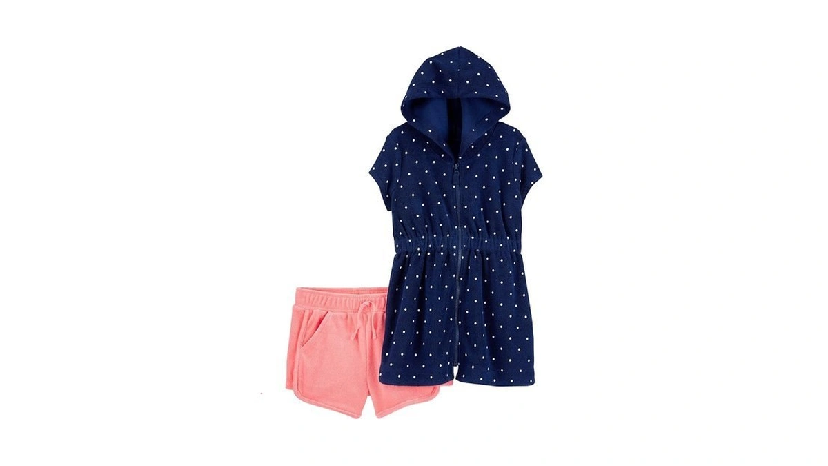 Simple Joys By Carter's Baby And Toddler Girls' Hooded Cover-up