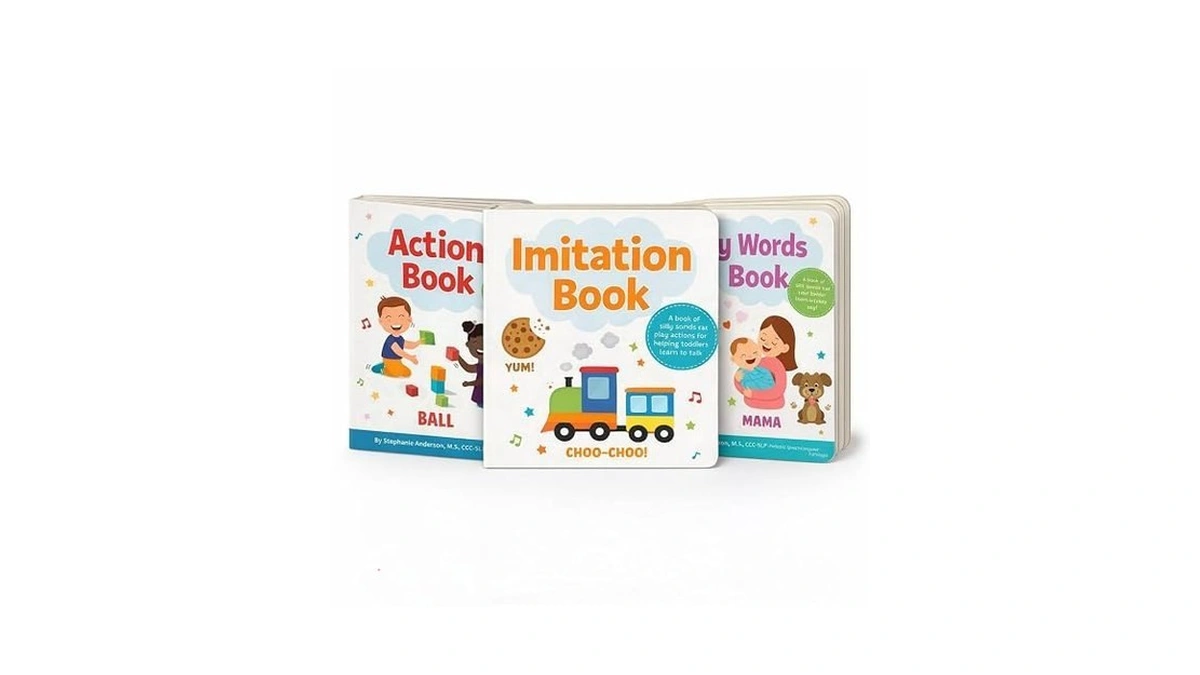 Toddlers Speech Board Book Bundle For Toddlers Ages 0–4 –