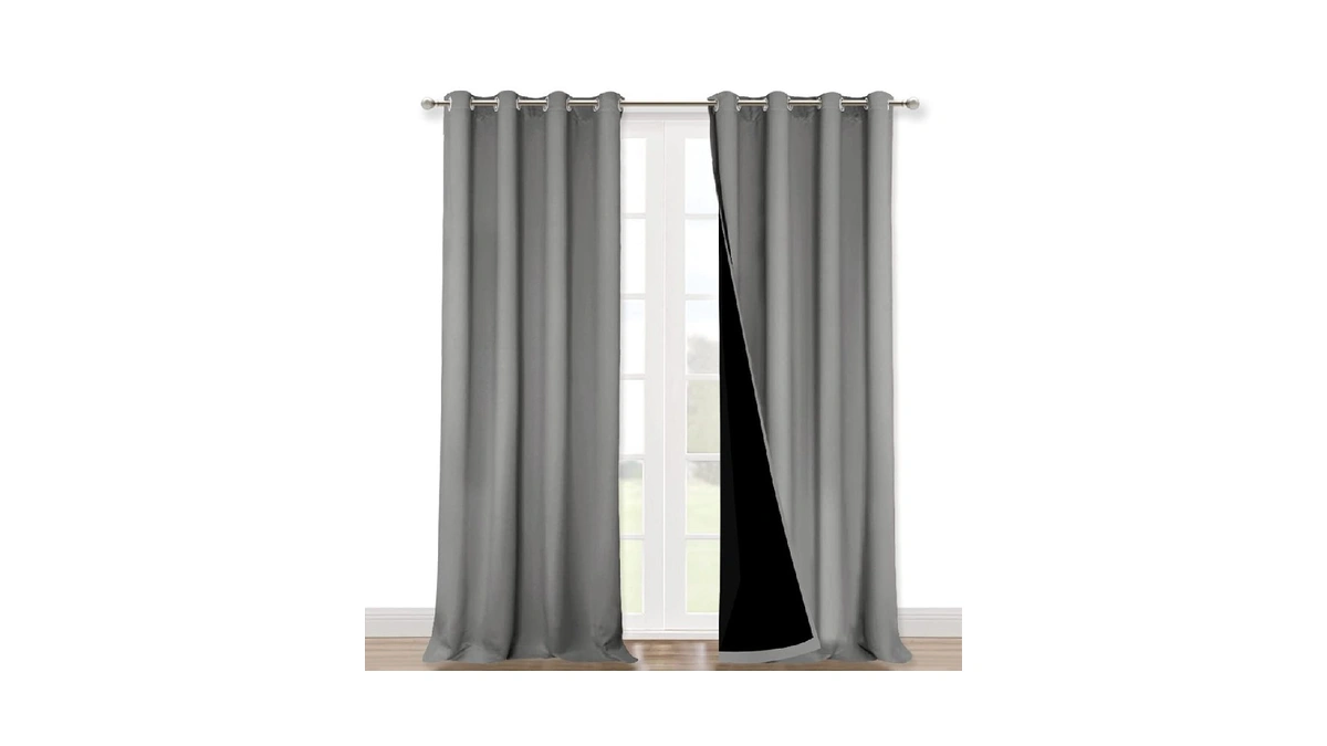 Nicetown Full Shade Curtain Panels, Pair Of Energy Smart &