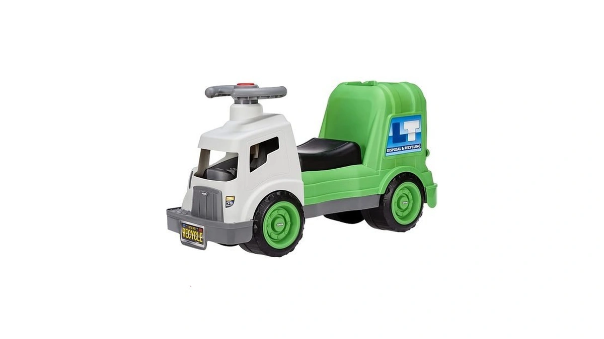 Little Tikes Dirt Diggers Garbage Truck Scoot Ride On With