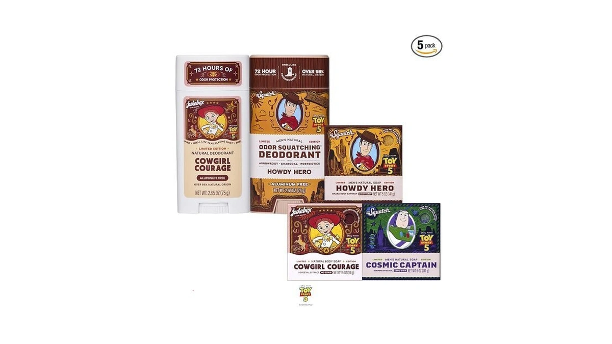 Dr. Squatch X Jukebox Natural Men And Women's Bar Soap