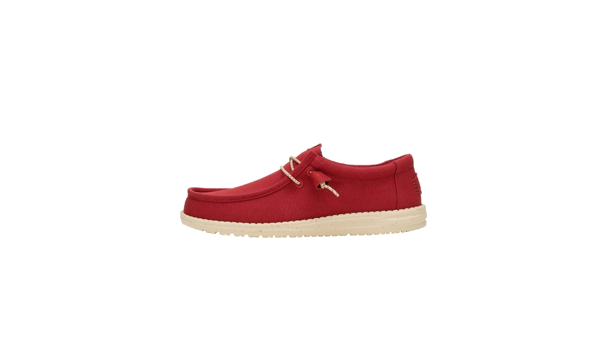 Heydude Men's Wally Canvas Chili Size 10, Menβs Shoes, Slip-on