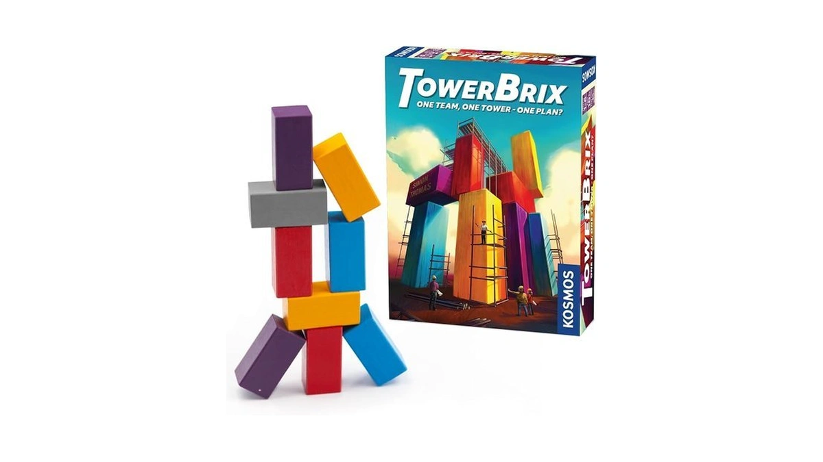 Towerbrix - Cooperative Building Game | Quick Family Game |