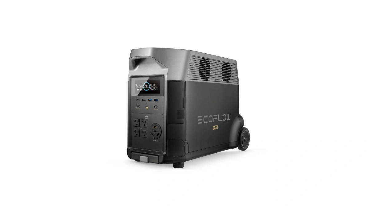 Ef Ecoflow Portable Power Station 3600wh Delta Pro, 120v Ac