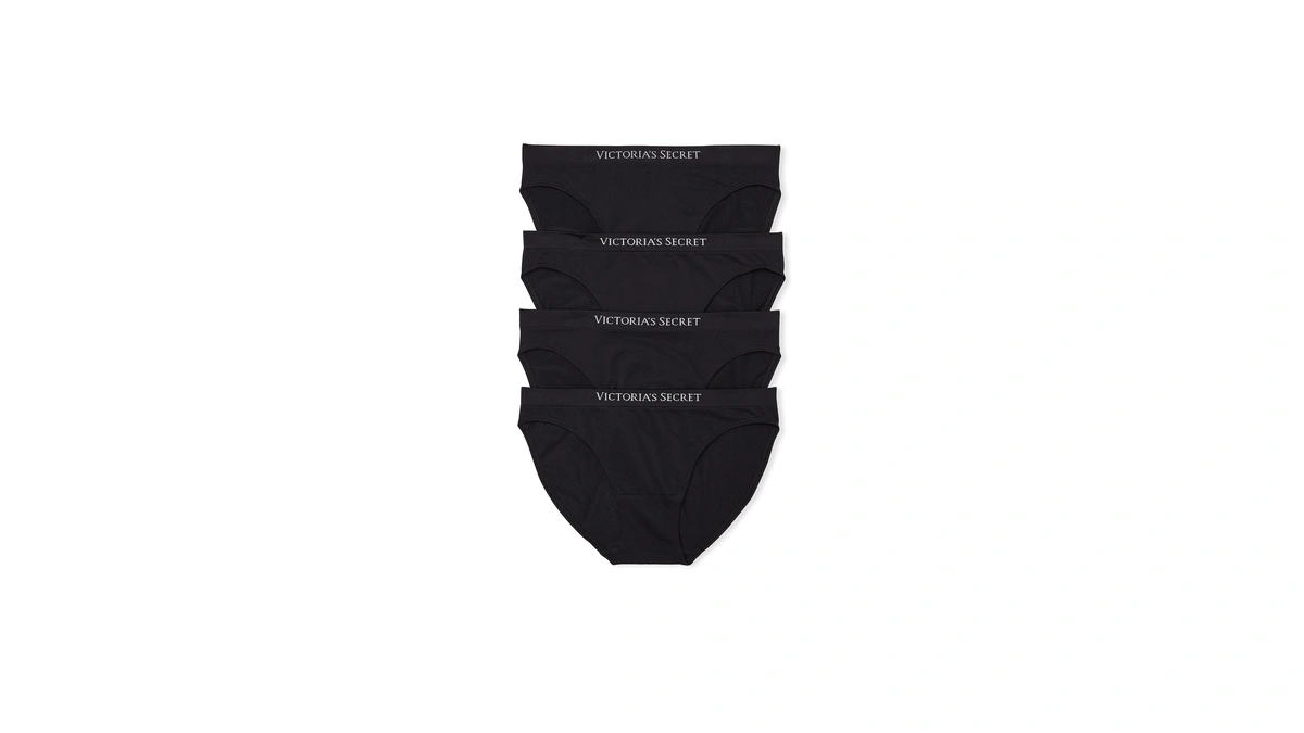 Victoria's Secret Women's Seamless Bikini Underwear, Panties For Women, Pack