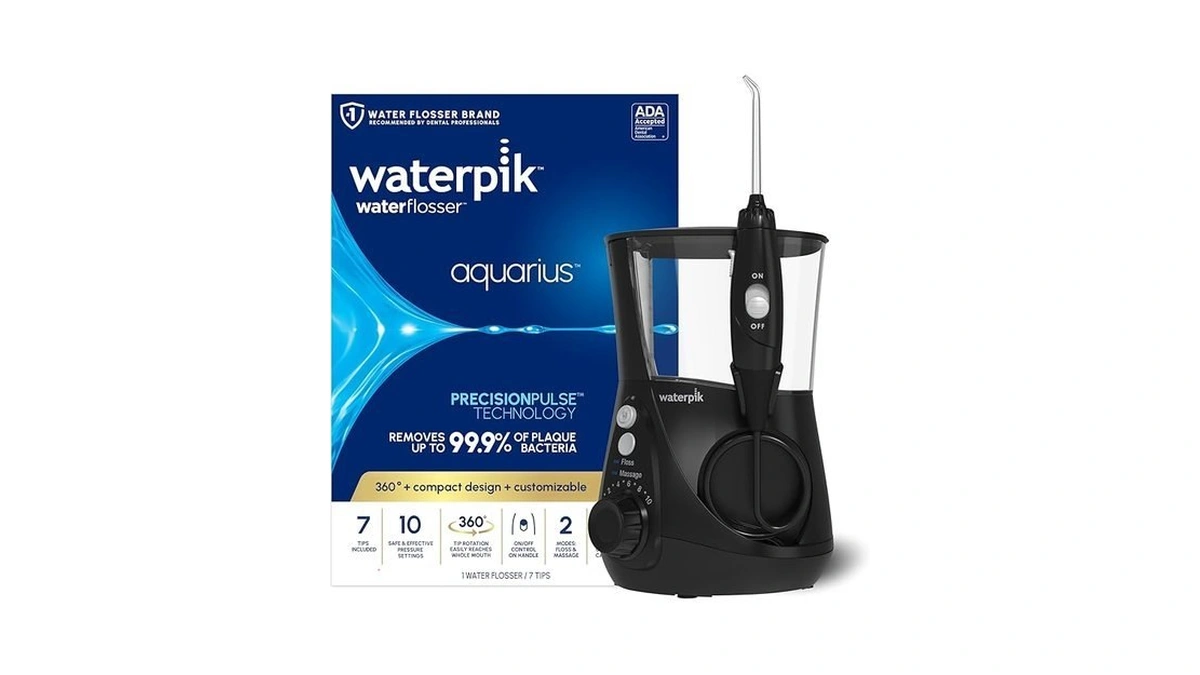 Waterpik Aquarius Water Flosser For Teeth Cleaning, Gums, Braces, Dental