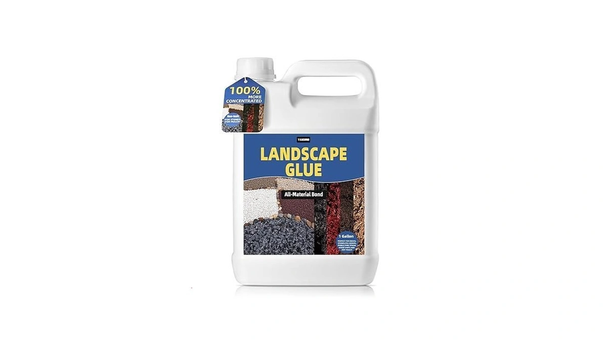 1 Gallon Landscape Glue – Long-lasting Mulch & Ground Cover