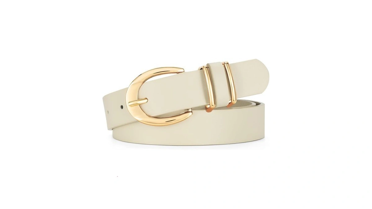 Suosdey Women Leather Belts For Jeans Pants Dresses Skinny Leather