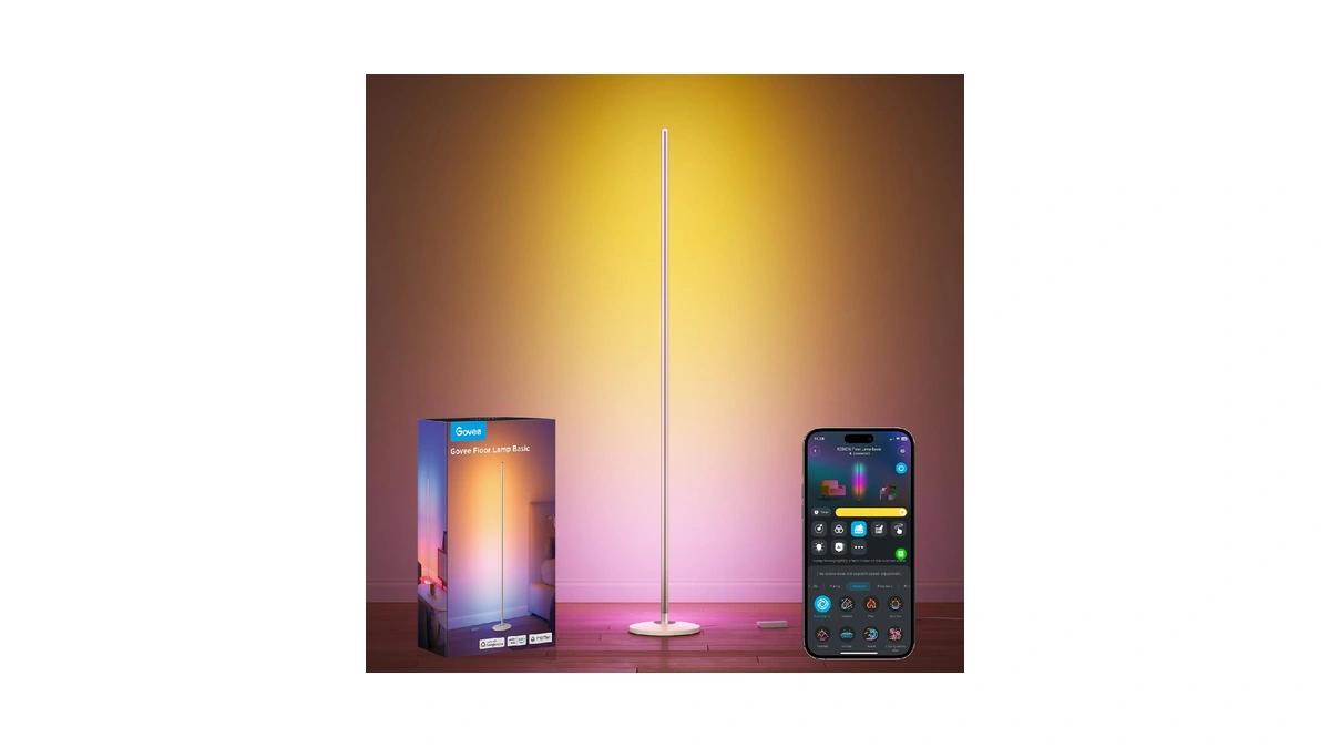 Govee Rgbic Floor Lamp Basic, 1000lm Led Corner Lamp Works