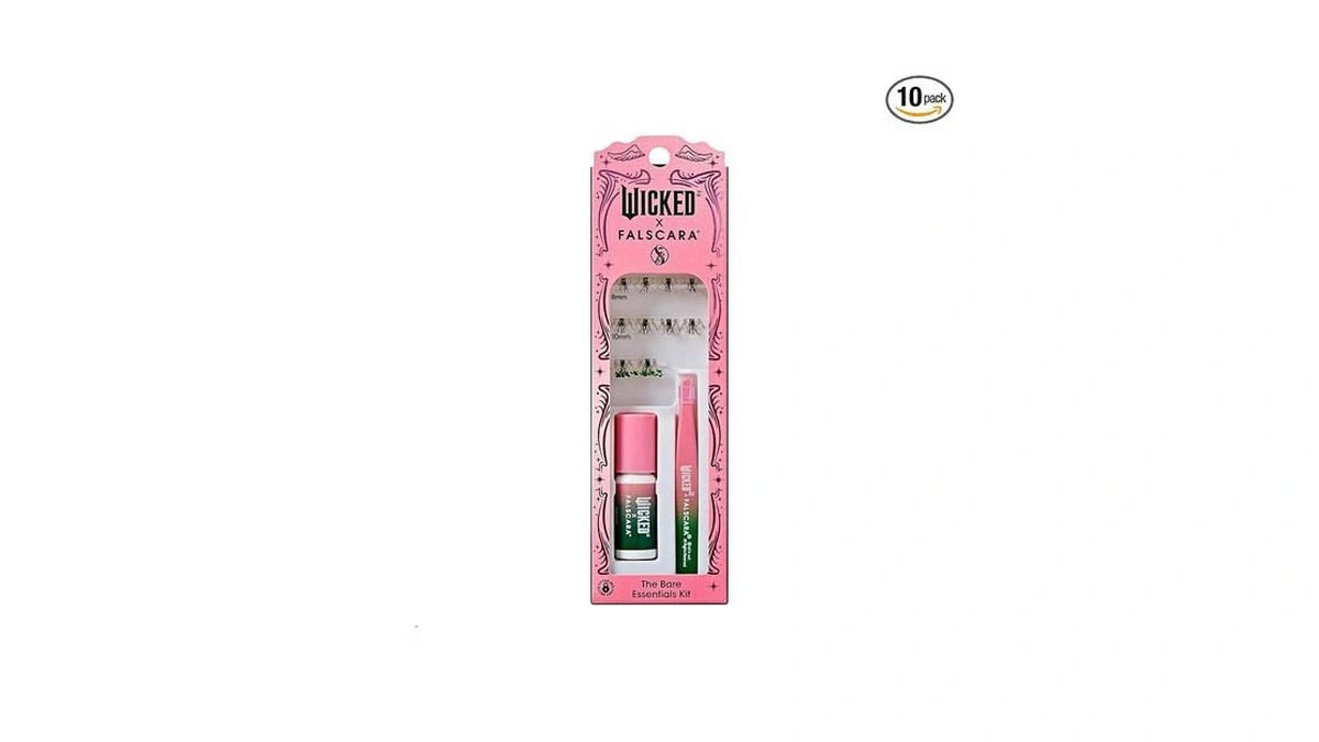 Wicked X Falscara False Eyelashes, ‘fantastical Fashions’, 8mm-10mm Natural Volume,