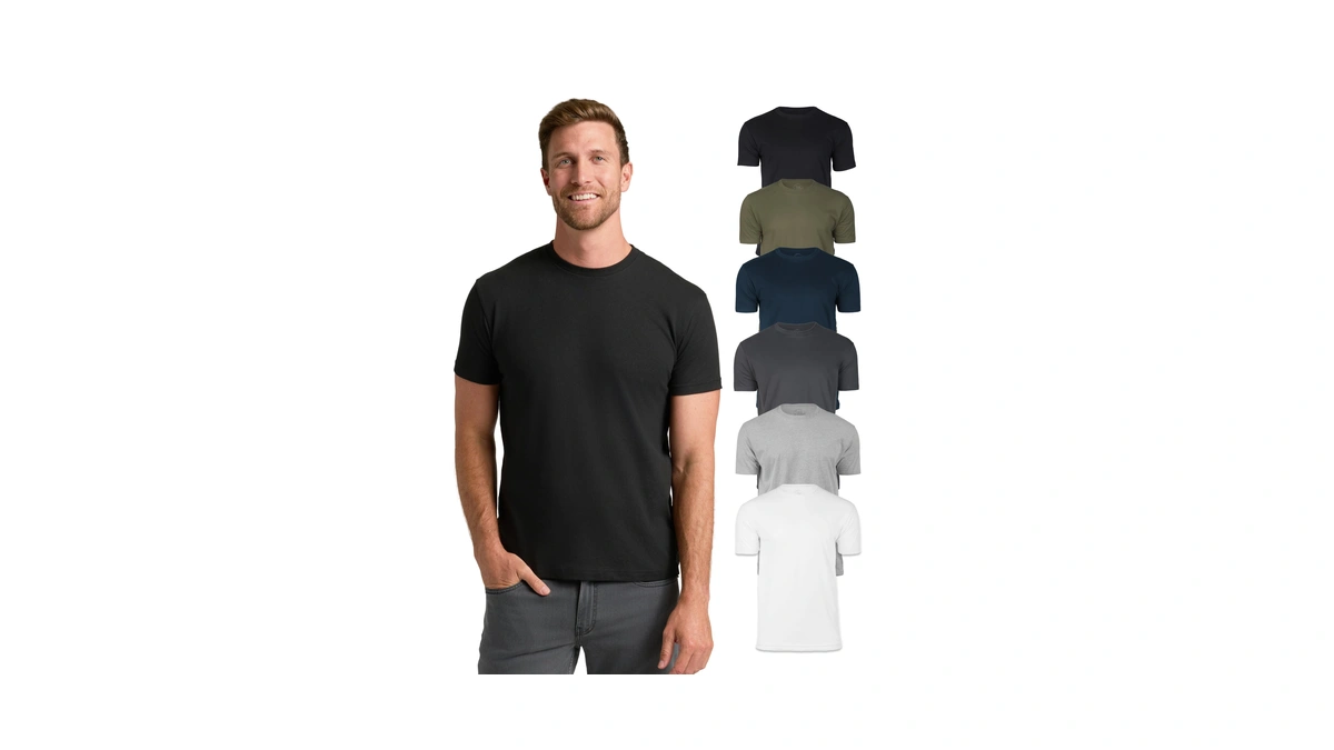 True Classic Mens T-shirts – Short Sleeve Crew Neck T