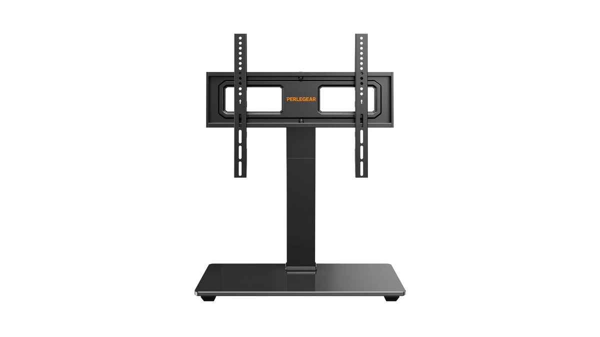 Perlegear Universal Swivel Tv Stand Base For 32–70 Inch Tvs,