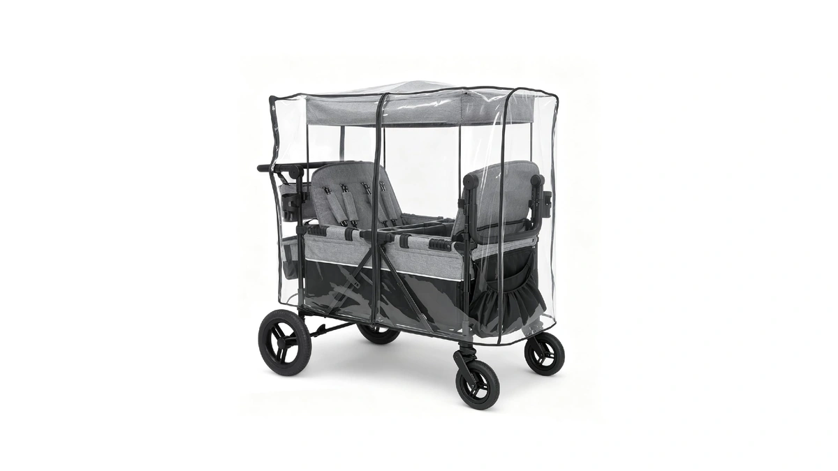 Sinoluxe Stroller Rain Cover For Delta Children Jeep Wrangler 4