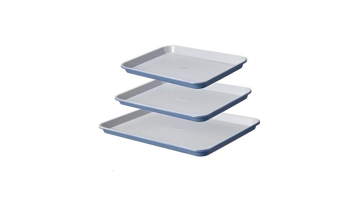 Carote 3-piece Baking Pan Set - Bakeware Set, Baking Sheet